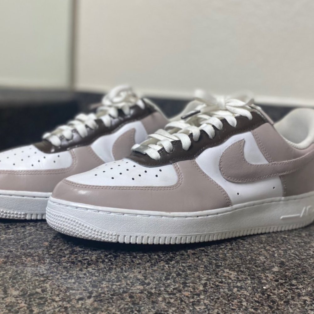 Custom Nike AF1 coffee